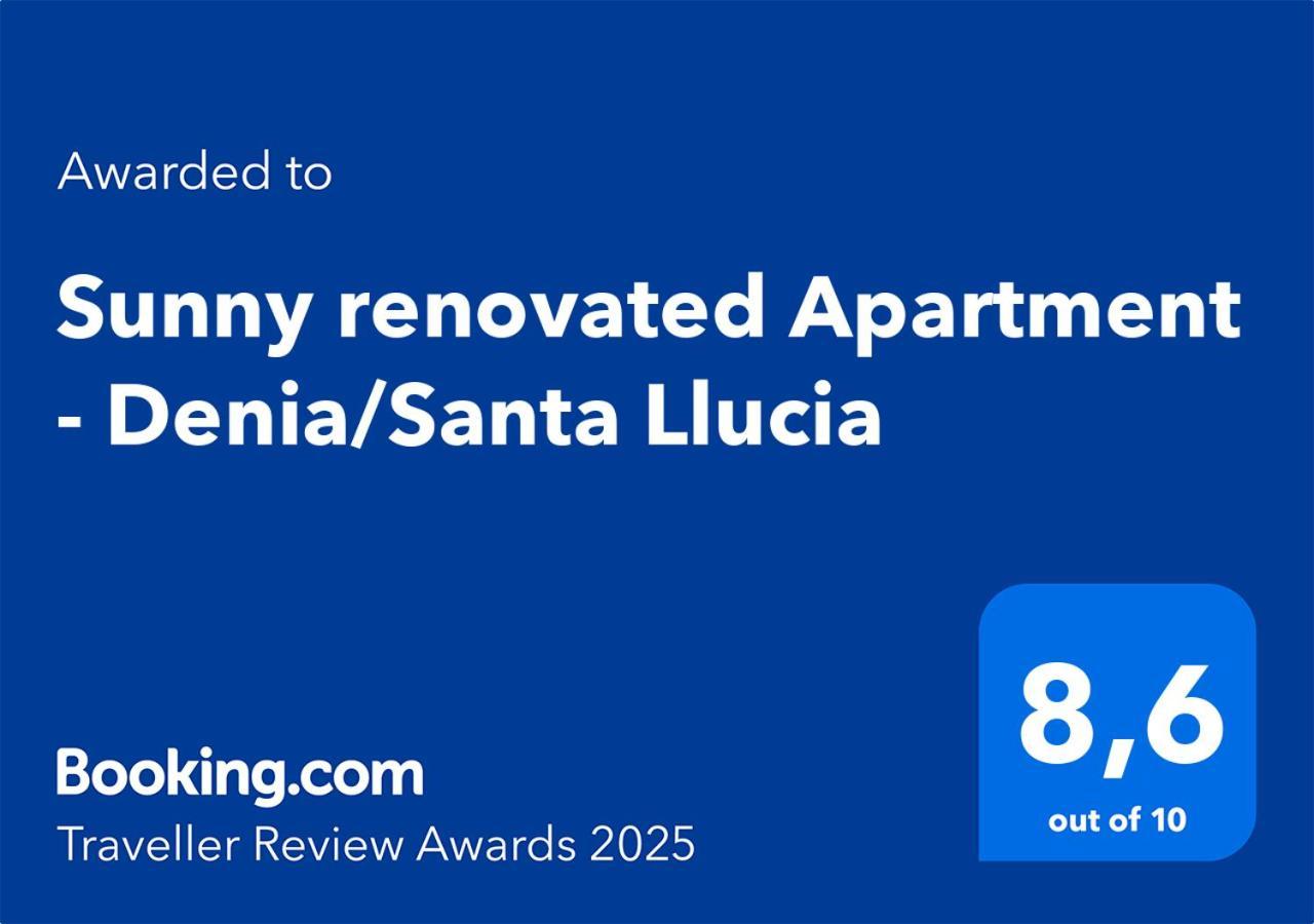 Sunny Renovated Apartment - Denia/Santa Llucia Экстерьер фото